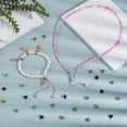 thumbnail image 4 of 1set 36pcs 3 colors 304 Stainless Steel Tube Bails Loop Bails Bail Beads with Silicone Inside Column Mixed color 7x4~5x4~5mm Hole: 0.8mm 12pcs/color, 4 of 5