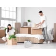 thumbnail image 6 of Unique Bargains 1Pack Clothes Storage Moving Bags for Closet Organizers White 19x10x15.5in, 6 of 7