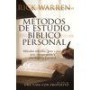 MÃ©todos de Estudio BÃblico Personal: MÃ©todos Sencillos, Paso a Paso Para ComprensiÃ³n Y Crecimiento Personal, (Paperback)