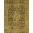 thumbnail image 1 of Ahgly Company Indoor Rectangle Abstract Caramel Brown Abstract Area Rugs, 8' x 12', 1 of 6