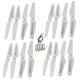 thumbnail image 1 of CW / CCW Propeller Hélices con Motor Para X5SC X5SW RC Quadcopter, 1 of 9