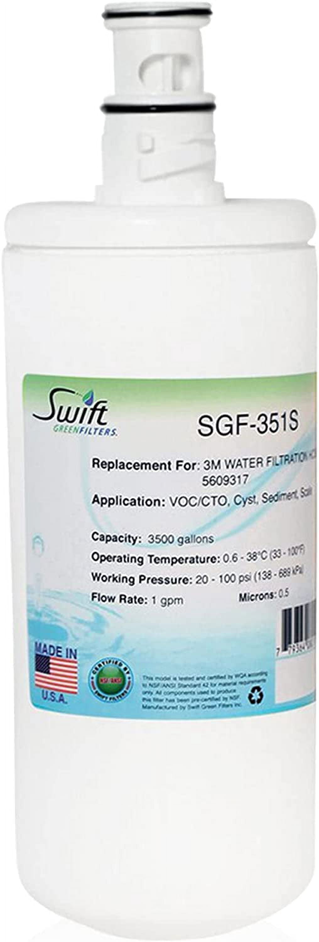 Swift Green Filters SGF-A1 Compatible for 3M/RV Marine, A1, 5610429 Commercial Water Filter (2 Pack)