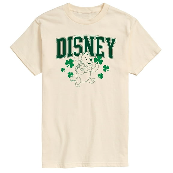 Winnie the Pooh - St Patricks Day - Men's Short Sleeve Graphic T-Shirt