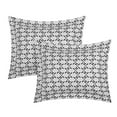 thumbnail image 4 of Chic Home Gabi 3-Piece Reversible Geometric Duvet Cover Set, Twin, Black, 4 of 6