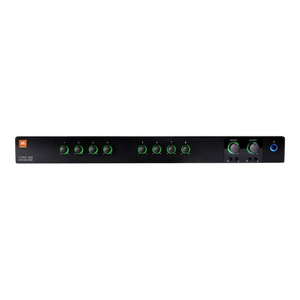 JBL Commercial Series CSMA 280 Mixer amplifier powered 8channel 80 Watt rack