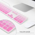 thumbnail image 3 of Allinside Ombre Rose Clavier Couverture pour iMac Câblé Clavier USB A1243 MB110LL/B, 3 of 5