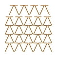 thumbnail image 3 of veasfak 24 Pieces Velvet Christmas Bows Set Decorative Twist Tie Bows Ribbon Bowknot Brown, 3 of 9