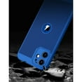thumbnail image 5 of Heat Dissipation iPhone 15 Case (Blue) Breathable Cooling Hollow Cellular Hole Full Camera Lens Protection Ultra Slim Cover, 5 of 5