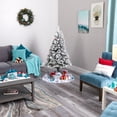 thumbnail image 7 of Nearly Natural 5ft Flocked White River Mountain Pine Christmas Tree, 7 of 7