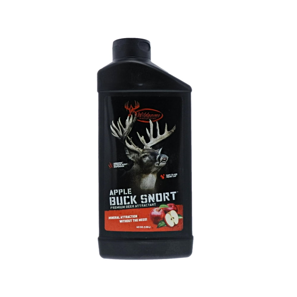 Wildgame Innovations Buck Snort Apple Squeeze Liquid Deer Attractant