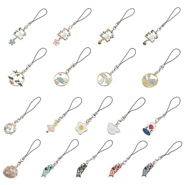 CARBONLIKE Charm Mini Key Strap Lanyard Cute Phone Case Colgante Bolsa Accesorios Regalo Gato Walmart en linea