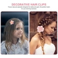 thumbnail image 3 of 7 pinzas para el cabello con forma de flor pequeña, accesorios para el cabello de mujer, pinza para el cabello con forma de flor para trenzas, 3 of 7