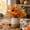 Yellow, variant on Vintage Artificial Mini Pumpkin Leaf Branches, Weatherproof Flexible Stems, Reusable Fall Seasonal Decor For Vase Filler Mantel Table Porch Halloween Thanksgiving Indoor Outdoor Holiday Ornament