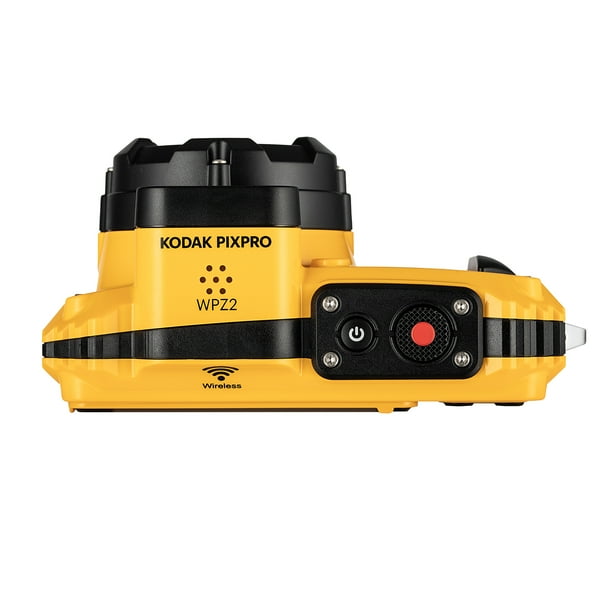 Kodak Pixpro WPZ2 Digital Camera (Yellow) Bundle Including: 2x 32