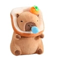thumbnail image 4 of Lindo capibara de peluche Capibara Toybara Toybra con Morve Eliminando la habitación de los niños Pan D, 4 of 9