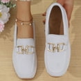 thumbnail image 5 of longantii Orthopedic Dress Shoes for Women Arch Support Non Slip Slip on Sneakers Wide Width Knitted Mesh Stretch Walking Shoes Comfortable 2026 New Orthopedic Shoes White, 5 of 5