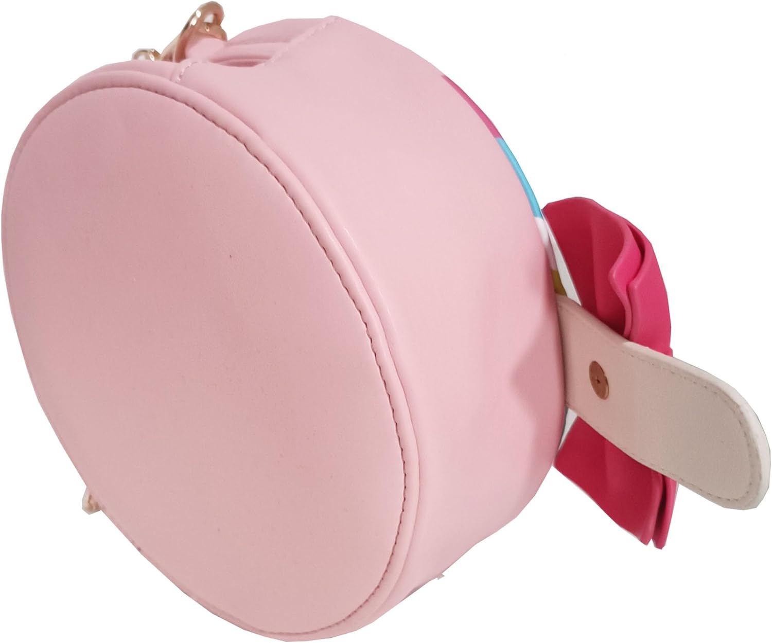 Baguery Candy Shaped Crossbody Bag - PU Leather, 6.88x6.88x2.95in, Novelty Handbag for Girls Teens Women