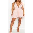 thumbnail image 4 of Robe Moulante à Imprimé Y2k pour Femmes, Robe Funky à Encolure Licou, Sans Manches, à Bretelles, Découpes, Dos Nu, Mini-Robe de Boîte de Nuit/soirée pour E-Girl, Rose Bleu, P, 4 of 6