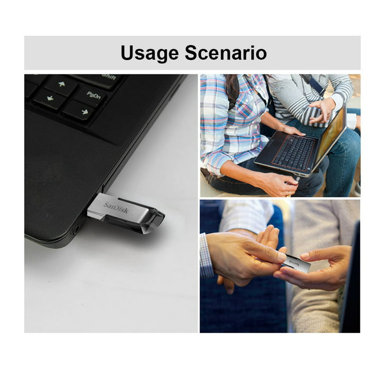 SanDisk 32GB Ultra Flair USB 3.0 Flash Drive SDCZ73-032G-A46 B&H