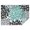 Simple Petal Shaped, variant on Simple Petal Shaped Geometric Floral Pattern Rectangle Tablecloth 60"x84",Waterproof Polyester Rectangle Table Cloth, Wipeable Spillproof Polyester Tablecloth for Dining, Camping, Indoor and Outdoor