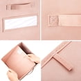 thumbnail image 2 of Cubos de almacenamiento artsdi, 33 x 33 x 33 cm, tela rosa (juego de 8), 2 of 5