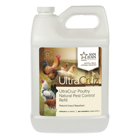 UltraCruz® Poultry Natural Pest Control Spray, 1 gal