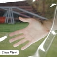 thumbnail image 3 of Covers & All Clear Vinyl Tarps with Grommet, (20' H x 30' W, Clear) 18 oz, 560 GSM 20 mil Waterproof & Tear Resistant Vinyl Coated PVC Material Tarpaulin, Perfect for Indoor & Outdoor Use, 3 of 4