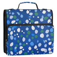 thumbnail image 5 of FORMRS Zipper Binder with Shoulder Strap 2-inch Ring 500 Sheet Capacity File Bag, Green Dots, 5 of 5