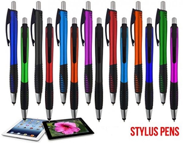Stylus for touch screens Pen with Ball Point Pen,for Universal Touch