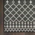 thumbnail image 5 of Nourison Positano Indoor/Outdoor Black 6' x 9' Area Rug (6x9), 5 of 9