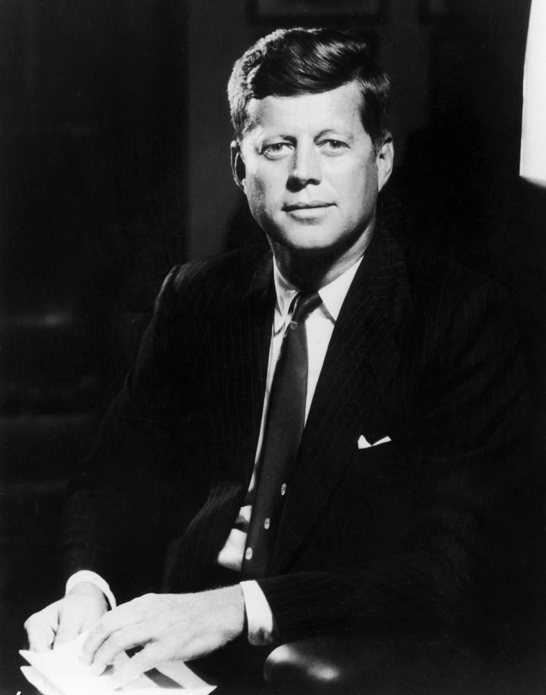 John Fitzgerald Kennedy N(19171963) 35Th President Of The United States Photographed C1961