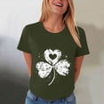 thumbnail image 4 of UngA St. Patricks Day Shirts for Women Lucky Irish T Shirts Shamrock Graphic Tees Tops,L, 4 of 8