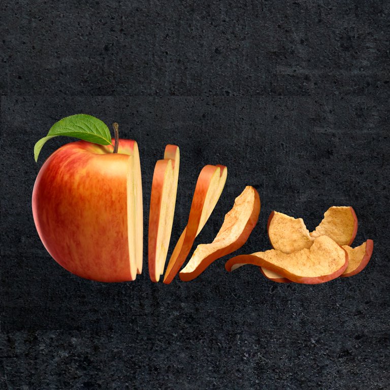 Apple - にゃんページ　1/4 Bare® Baked Crunchy Fuji & Reds Apple Chips, 1.4 oz - Foods Co.