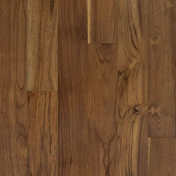 Shaw Sw763 Regatta Teak 5" Wide Smooth Engineered Teak Hardwood Flooring - Maritime