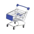thumbnail image 4 of Mini carrito de compras de juguete, divertido y práctico para niños y niñas de 3 años en adelante. Azul oscuro, 4 of 9