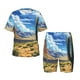 thumbnail image 1 of Balery Western Desert Cactus Conjunto de Pijama Infantil de Manga Corta con Estampado – Ropa de Dormir de Algodón Suave-Medium, 1 of 6