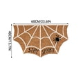 thumbnail image 4 of Spooky 23.6x15.7 Inch PVC Printed Halloween Doormat, Non Slip Rubber Back Dirt Trapping Entry Rug, Durable Seasonal Indoor Outdoor Porch Entryway Decor Mat Gift, 4 of 6
