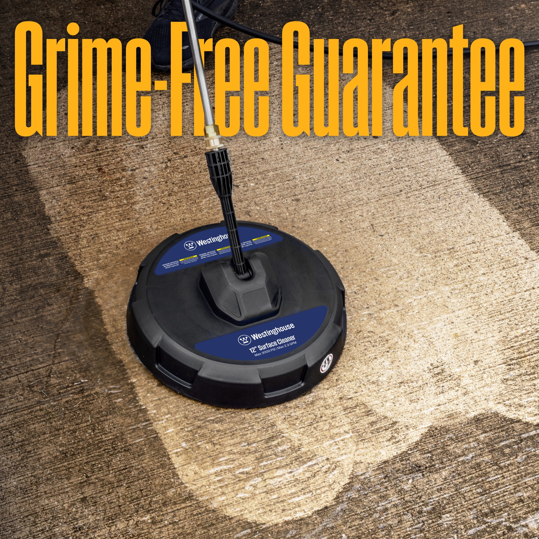 Westinghouse Pressure Washer 12" Surface Cleaner, 3000 Max PSI, 2.3 Max GPM