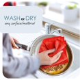 thumbnail image 3 of fuzhong-Microfiber Cleaning Cloth, Reusable Microfiber Towels for Cars 12 Pack Washcloths, Red Cleaning Rags, Microfiber Cloth Rags for Cleaning, Lint Free Cloth 12\u201dx12\u201d V-HH-Cloth-M-12-Red, 3 of 4