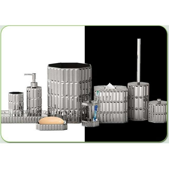 NuSteel GLT10CH Plateau d'Accessoires Chromé Scintillant
