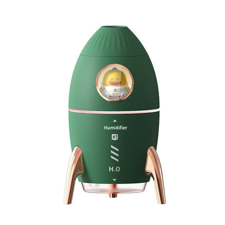 

hoksml Christmas Clearance Deals Smokes Spray Smokes Rings Humidifier Office Desk Surface Panel Rocket Humidifier For Bedroom Space-Saving Filterless Auto Shut Off