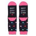 thumbnail image 5 of Calcetines unisex informales con estampado de letras y suela de tubo medio para mujer, calcetines de poliéster, 5 of 5