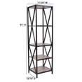 thumbnail image 2 of Flash Furniture 4 Shelf Storage Bookcase in Sonoma Oak, 2 of 2
