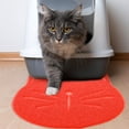 thumbnail image 4 of TABLZONE Tapis d'Alimentation pour Chat Durable Rouge Imperméable Antidérapant en PVC pour la Maison, 4 of 6