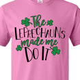 thumbnail image 4 of Inktastic St. Patrick's Day The Leprechauns Made me Do It T-Shirt, 4 of 5