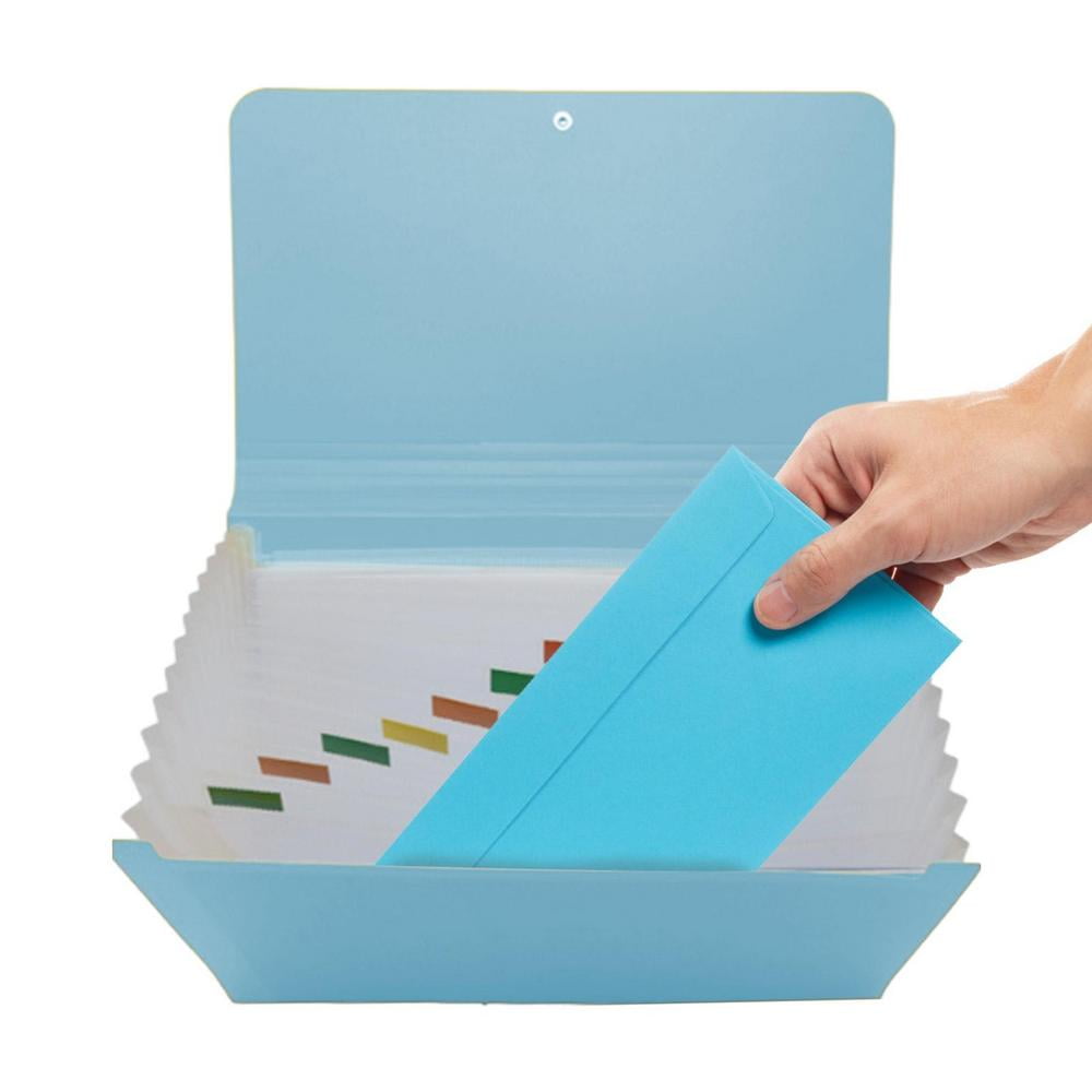 Tohuu Important Document Folder MultiLayer Expandable Desktop Accordion Folder Expandable