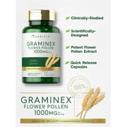 Graminex Flower Pollen Extract | 1000 mg | 60 Capsules | by Carlyle