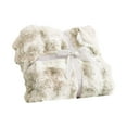 thumbnail image 3 of Rabbit Fur Blanket 120*200Cm*1 Piece Blanket Soft Throw Blanket Warm Cozy Couch/Bed Blanket for Winter, 3 of 9