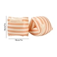 thumbnail image 3 of 2 Pcs Arm Floaties for Adults,Vintage Striped Inflatable Arm Band Pool Floats Sleeves Swimming Float Rings for Pool Beach Lake Outdoor Water Sports,Orange, 3 of 7