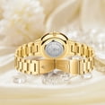 thumbnail image 7 of Watches for Women Elegant Quartz Ladies Watch Classic Design with Round dial, Stainless Steel Band & Calendar – Perfect Gift for Her, 7 of 7